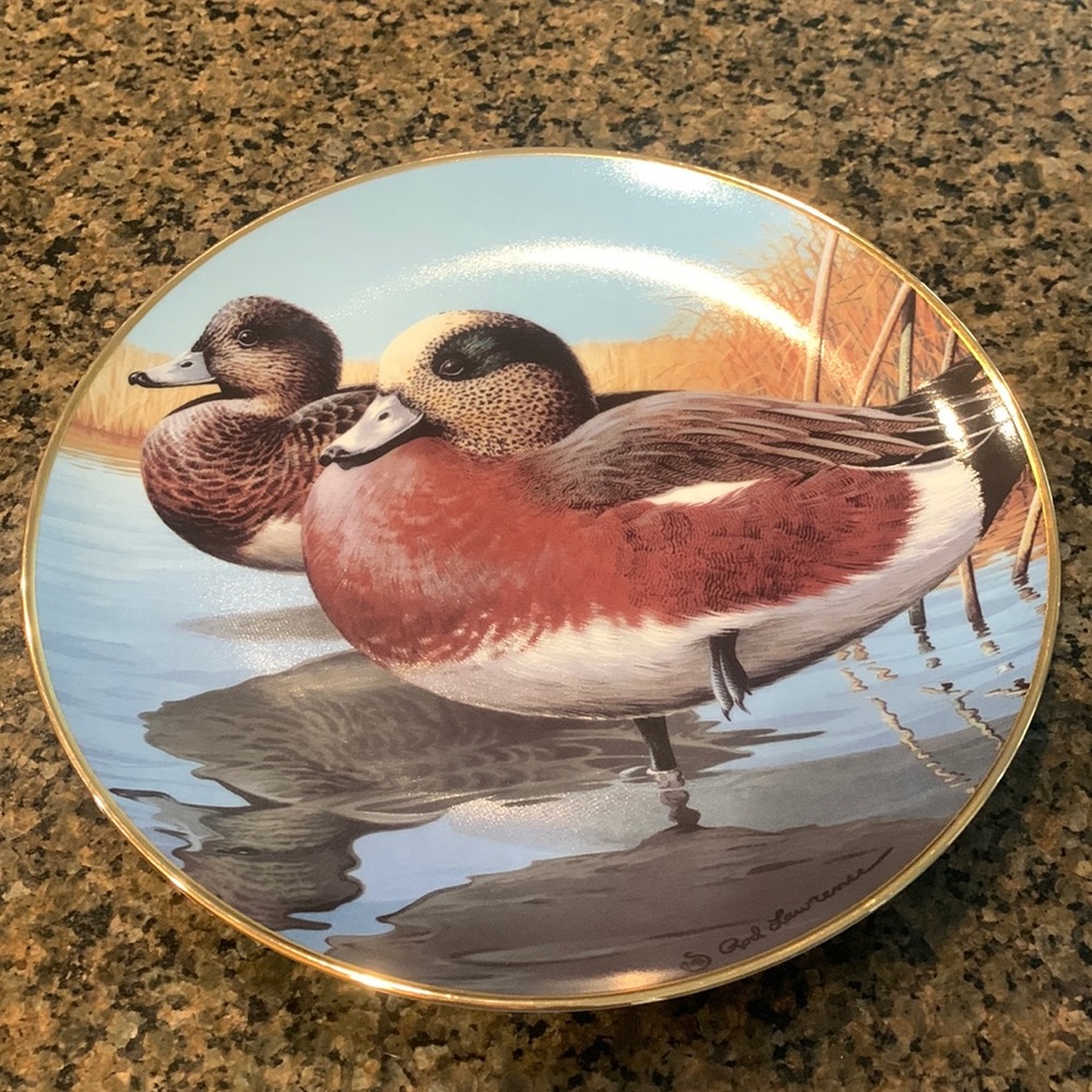 Vintage American Waterbirds Plate